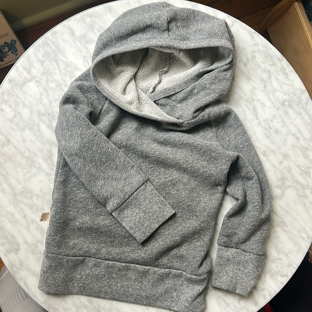 Childhoods Trademark Raglan Hoodie //  Heather Gray